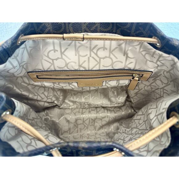 Calvin Klein Monogram Backpack - Picture 3 of 10